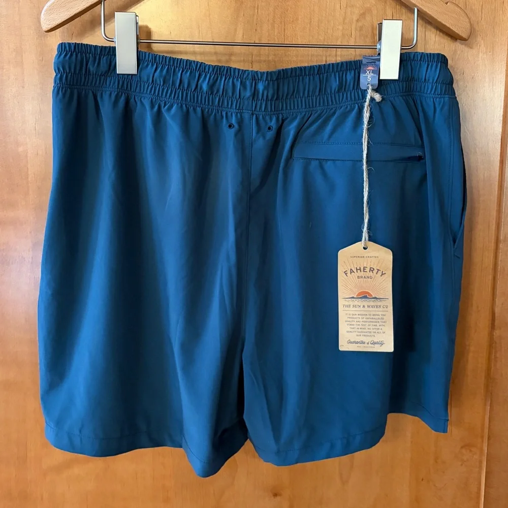 Faherty Shorelite 5” swim trunks Men’s XL